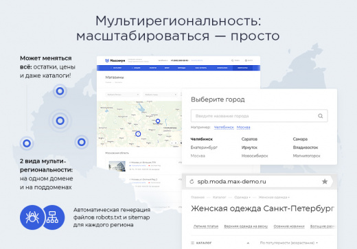 Готовый интернет магазин электроники